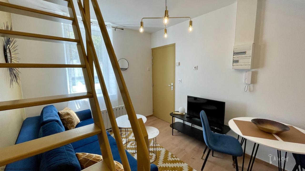 A La Clef - Duplex Cosy Proche Gare Et Centre - Ideal Pro & Couple - Wifi Le Mans Exterior foto