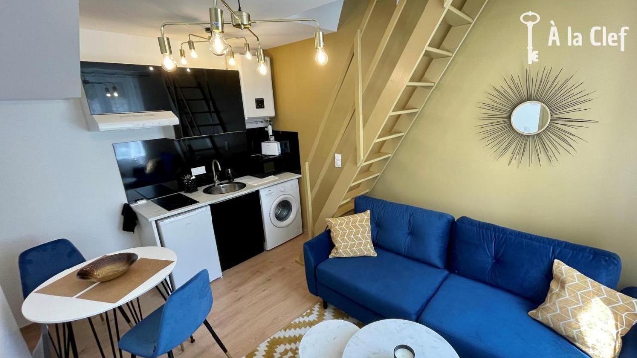 A La Clef - Duplex Cosy Proche Gare Et Centre - Ideal Pro & Couple - Wifi Le Mans Exterior foto